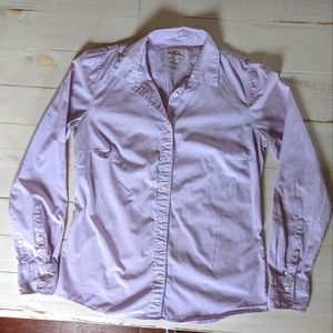 Purple J. Crew Haberdashery Shirt - Sz S